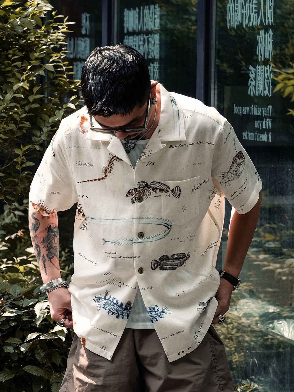 Fish Pattern Shirt