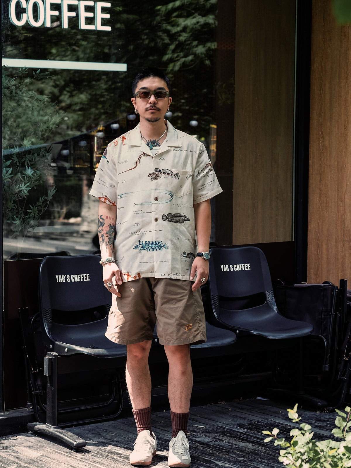 Fish Pattern Shirt